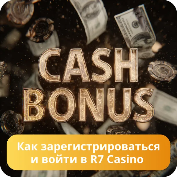 Как зарегистрироваться и войти в R7 Casino